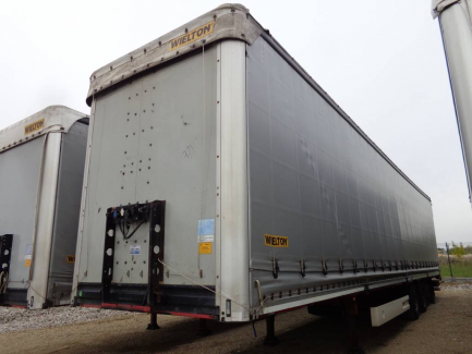 Zdjęcie przedmiotu: AUCTION OF THE DAY WIELTON NS3K Curtain trailer