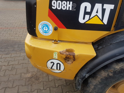 Zdjęcie przedmiotu: Ładowarka kołowa CATERPILLAR 908H2