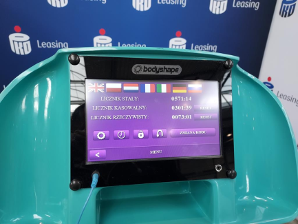 Zdjęcie przedmiotu: Cosmetic device Body Shape BIOPROFIT Sp. z o.o. - a device based on a vacuum system combining the advantages of physical effort, negative pressure and IR radiation.