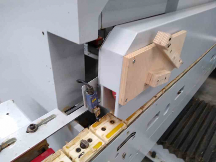 Zdjęcie przedmiotu: Winter RMD 6025A double-sided tenoning machine + control cabinet