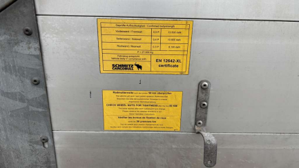 Zdjęcie przedmiotu: SCHMITZ SCS 24 13.62 MB MEGA 35.0t