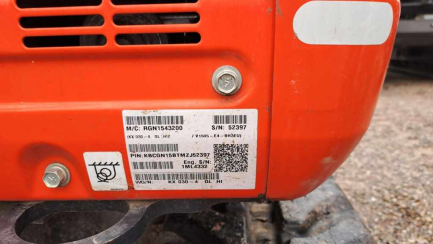 Zdjęcie przedmiotu: KUBOTA KX030-4 crawler mini excavator with attachments