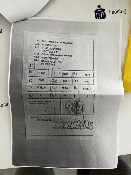 Zdjęcie przedmiotu: Toyota Corolla 1.8 Hybrid Comfort e-CVT Oświadczenie o utracie DR