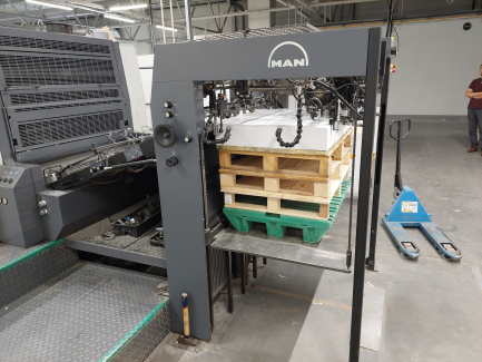 Zdjęcie przedmiotu: Чотириколірна листова офсетна машина Manroland 704 3B LV HiPrint