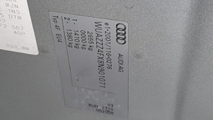 Zdjęcie przedmiotu: Audi Rs6 5.0 FSI Quattro Tiptr.