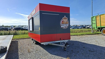 Zdjęcie przedmiotu: PRZYCZEPA GASTRONOMICZNA ZP TRAILERS ZP352 Oświadczenie o utracie DR