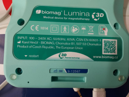 Zdjęcie przedmiotu: Ветеринарний апарат Biomag Lumina VET Clinic