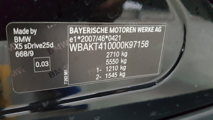 Zdjęcie przedmiotu: Bmw X5 sDrive25d