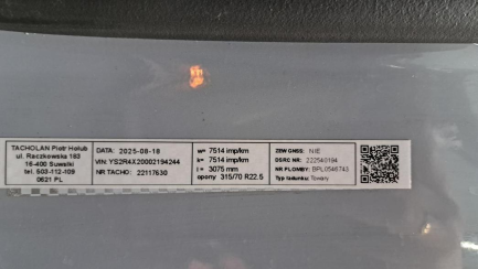 Zdjęcie przedmiotu: SCANIA R460 Super A 4x2 B E6 18.0t