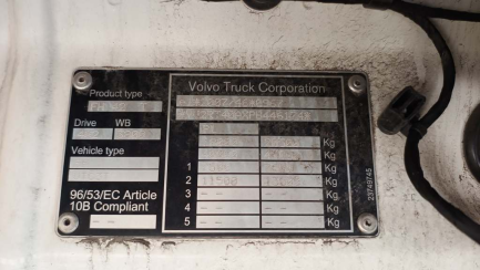 Zdjęcie przedmiotu: Volvo FH 500 E6d 21.0t Globetrotter