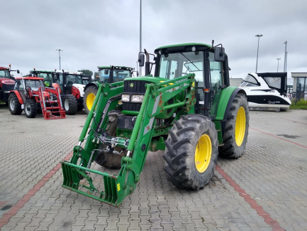 Zdjęcie przedmiotu: John Deere 6430 tractor + KNOCH I front loader