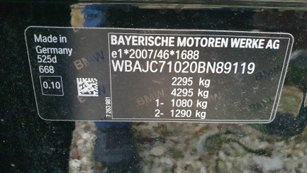 Zdjęcie przedmiotu: BMW, Seria 5 [G30/F90] 16-20, 525d Sport Line sport-aut