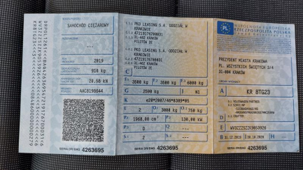 Zdjęcie przedmiotu: VOLKSWAGEN/PARTNER CRAFTER 35 TDI-CR E6 3.5t