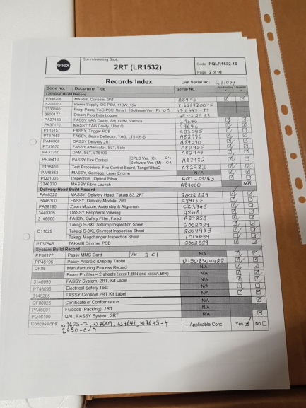 Zdjęcie przedmiotu: Medical laser Ellex 2 RT LR1532