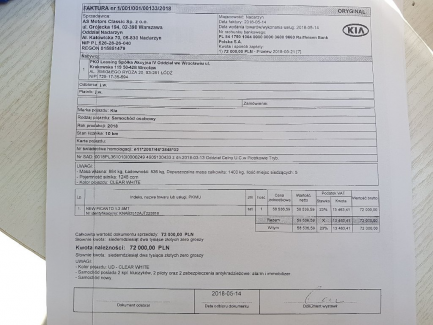 Zdjęcie przedmiotu: Kia Picanto 1.2 M