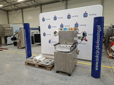 Zdjęcie przedmiotu: Напівавтоматичний запайщик лотків BOKAMA G250 VAC