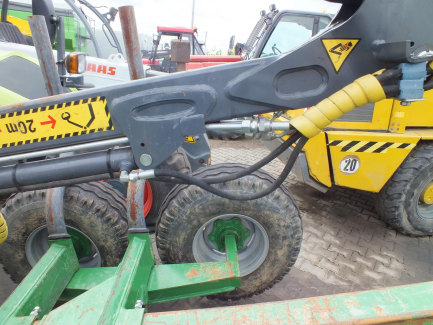 Zdjęcie przedmiotu: Forest trailer with crane FARMA T6 FARMA T6 C4.2 G2