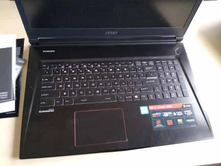 Zdjęcie przedmiotu: MSI GS73 / 8RF-043PL laptop
