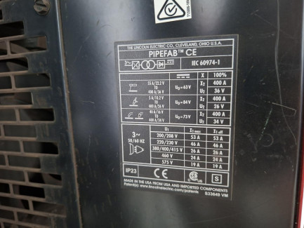 Zdjęcie przedmiotu: System spawalniczy Lincoln Electric PIPEFAB CE