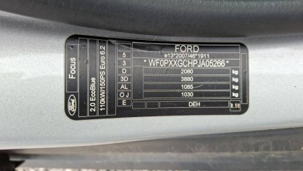 Zdjęcie przedmiotu: Ford Focus 2.0 EcoBlue E6 Titanium
