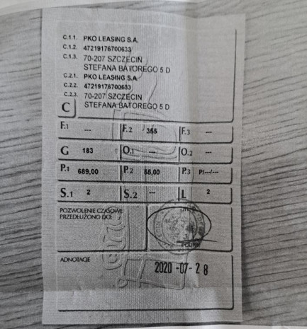 Zdjęcie przedmiotu: YAMAHA MT-07 ABS Oświadczenie o utracie DR