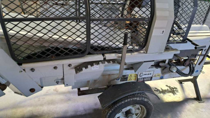 Zdjęcie przedmiotu: Верстат для різання та колки деревини LUMAG GmbH SSA-400G