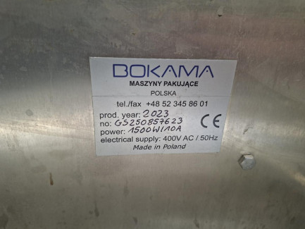 Zdjęcie przedmiotu: BOKAMA G250 VAC semi-automatic tray sealer