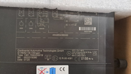 Zdjęcie przedmiotu: Цифровий тахограф VDO версії G2V2