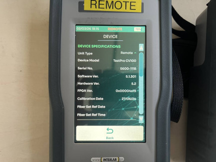 Zdjęcie przedmiotu: Tester sieci komputerowych AEM TESTPRO CV100-K60