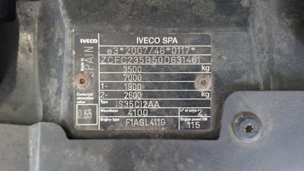 Zdjęcie przedmiotu: Iveco DAILY E6 3.5t