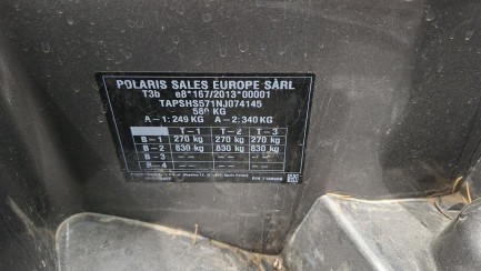 Zdjęcie przedmiotu: Quad Polaris Sportsman 570 SP Declaration of loss of registration certificate