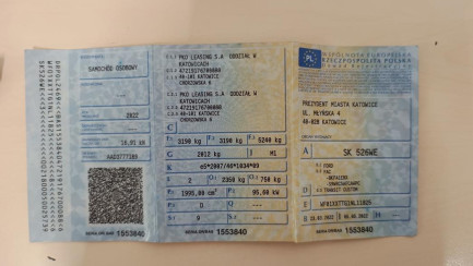 Zdjęcie przedmiotu: Ford Transit Custom 320 2.0 TDCi E6.2 3.2t L2 Trend