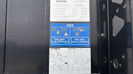 Zdjęcie przedmiotu: KOEGEL SN 24 CO24P90/910/13.95 Mega 35.0t 