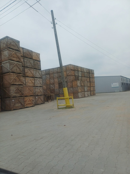 Zdjęcie przedmiotu: 5,500 wooden pallet boxes made of pine, with dimensions of 1600x1200x1240