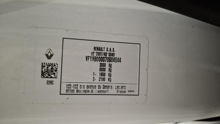 Zdjęcie przedmiotu: RENAULT/DPR MASTER FWD 2.3 dCi E6 3.5t L3H1 Extra S&S+E