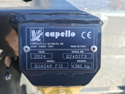 Zdjęcie przedmiotu: CAPELLO QUASAR F12 corn harvester