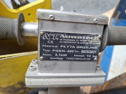 Zdjęcie przedmiotu: NOVATECH ZHCN-400 CNC hydraulic butt welding machine