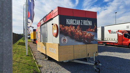 Zdjęcie przedmiotu: PRZYCZEPA GASTRONOMICZNA DRIVAL 3500-2