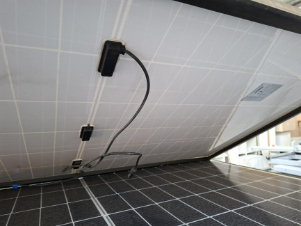 Zdjęcie przedmiotu: Elements of a photovoltaic installation with a capacity of 25.56 kWp