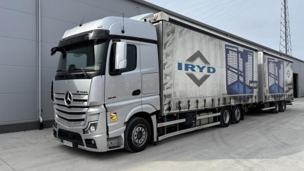 Mercedes-benz Actros + PLANDEX PTL-1800 18.0t