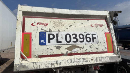 Zdjęcie przedmiotu: FLIEGL DHKA 390 SDS01 35.0t Declaration of loss of registration certificate