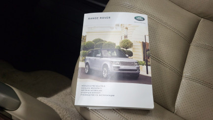 Zdjęcie przedmiotu: RANGE ROVER 3.0TD V6 HSE EU6 Declaration of loss of registration certificate