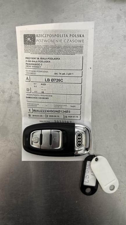 Zdjęcie przedmiotu: Audi A8 Quattro 3.0 TDi DPF E6 4H Tiptronic