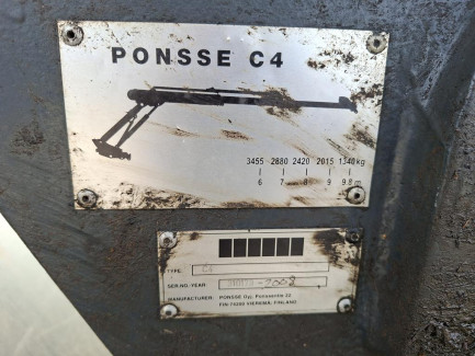 Zdjęcie przedmiotu: Kombajn zrębowy (harwester) PONSSE ERGO