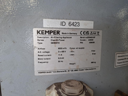 Zdjęcie przedmiotu: Фільтрувальна башта KEMPER Clean Air Tower &ndash; 4 шт.