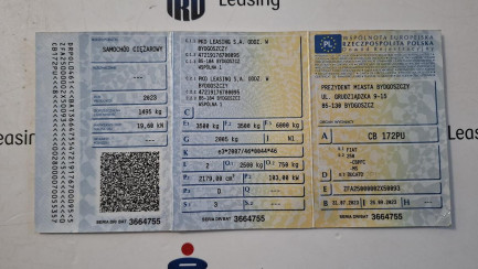 Zdjęcie przedmiotu: Fiat Ducato 35 2.2 M-jet L3H2 E6.4 3.5t