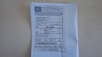 Zdjęcie przedmiotu: Mercedes-benz Sprinter E6 3.5t