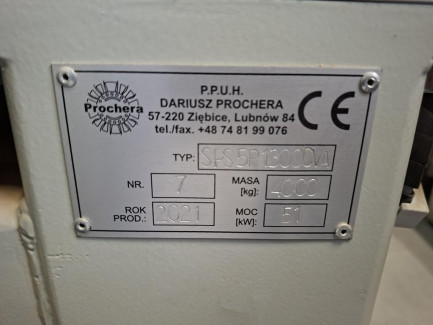 Zdjęcie przedmiotu: SPS5-R 1300CVA Through-feed Sander