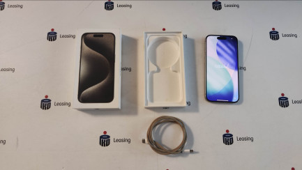 Zdjęcie przedmiotu: Телефон/смартфон Apple iPhone 15 Pro 128GB з натурального титану, код товару MTUX3PX/A
