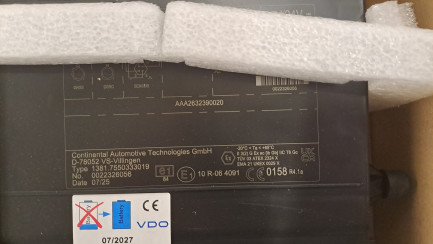 Zdjęcie przedmiotu: Цифровий тахограф VDO версії G2V2